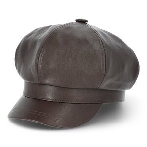 No Boundaries Brown Newsboy Cap